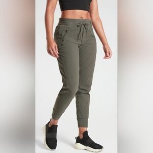 Athleta Trekkie North Jogger Olive Green 6